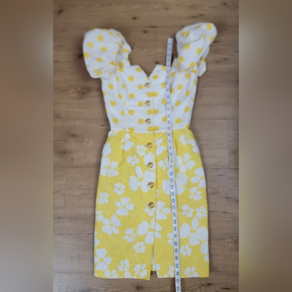 ESCADA Sweet Romance Puff Sleeve Mini Dress - Picture 6 of 13